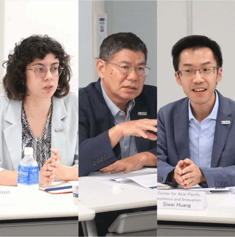Center for Asia-Pacific Resilience and Innovation(CAPRI)が来訪
